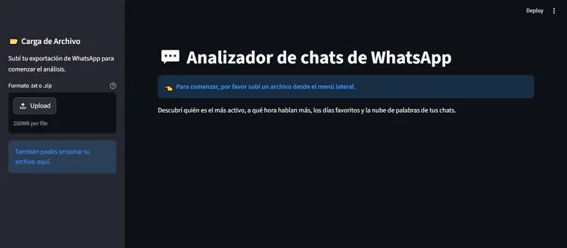 WhatsApp Chat Analyzer